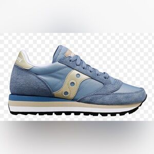 Saucony Jazz Blue Suede Athletic Sneakers Size 6